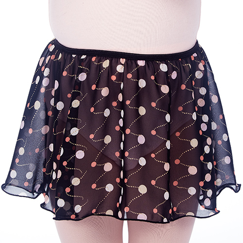 4333DD Girls Dots Pull On Skirt Pair - Click Image to Close